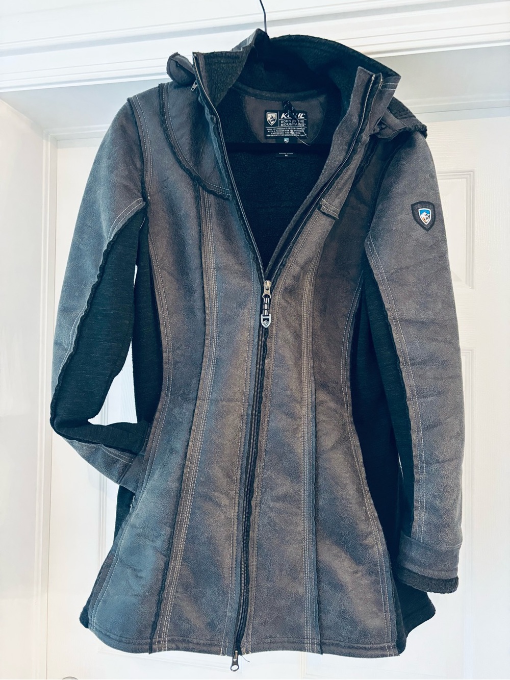 Kuhl Women's Dani Sherpa Trench Coat.